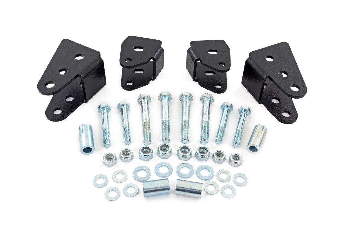 Kawasaki Teryx KRX 4 1000 Suspension Lift Kit - Front + Rear - Rough Country - 2-Inch Lift, Powder-Coated